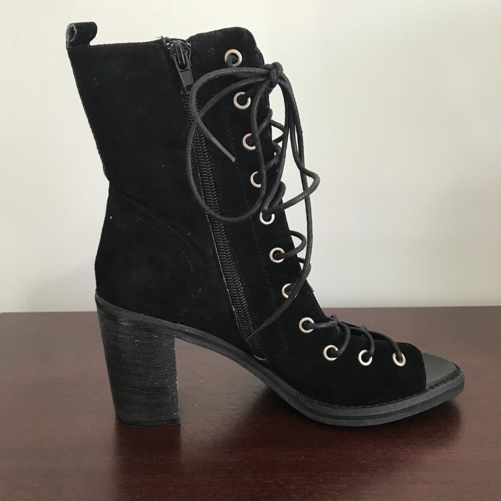 Jeffrey Campbell | Black Corset Heels - Sz 6 - Picture 7 of 10